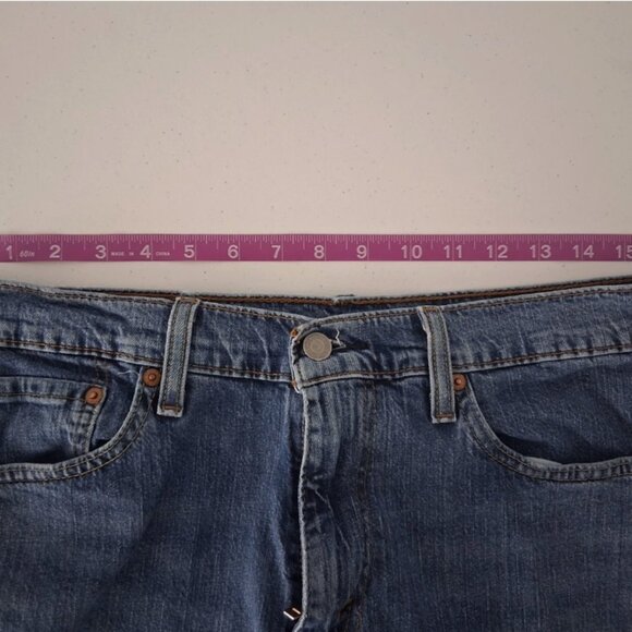 Levi Strauss & Co 541 Jeans Mens 32x32 Blue Denim Athletic Fit Stretch Casual - Picture 9 of 12